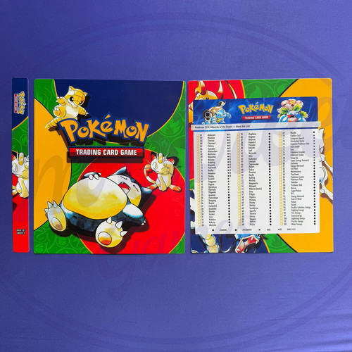 Base Set Pokmon Binder Inserts | Custom 1 Binder for 1999 Pokmon Card Collection Base Set Pokmon Binder Inserts | Custom 1 Binder for 1999 Pokmon Card Collection