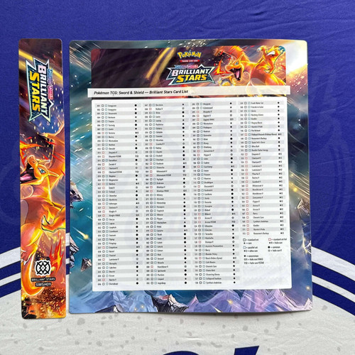 brilliant stars card binder Pokemon Brilliant Stars Arceus 65 ct card sleeves