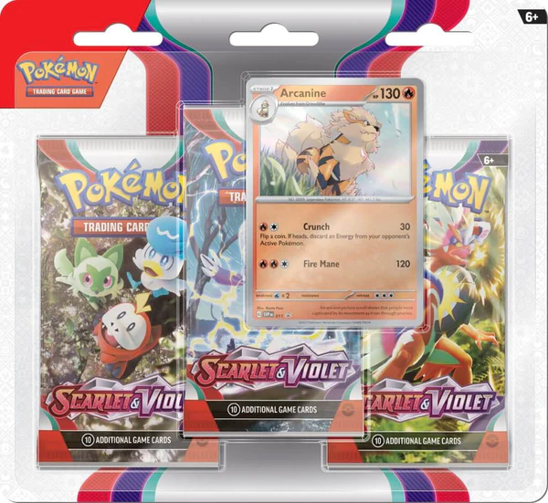 Pokemon Scarlet and Violet Card Packs