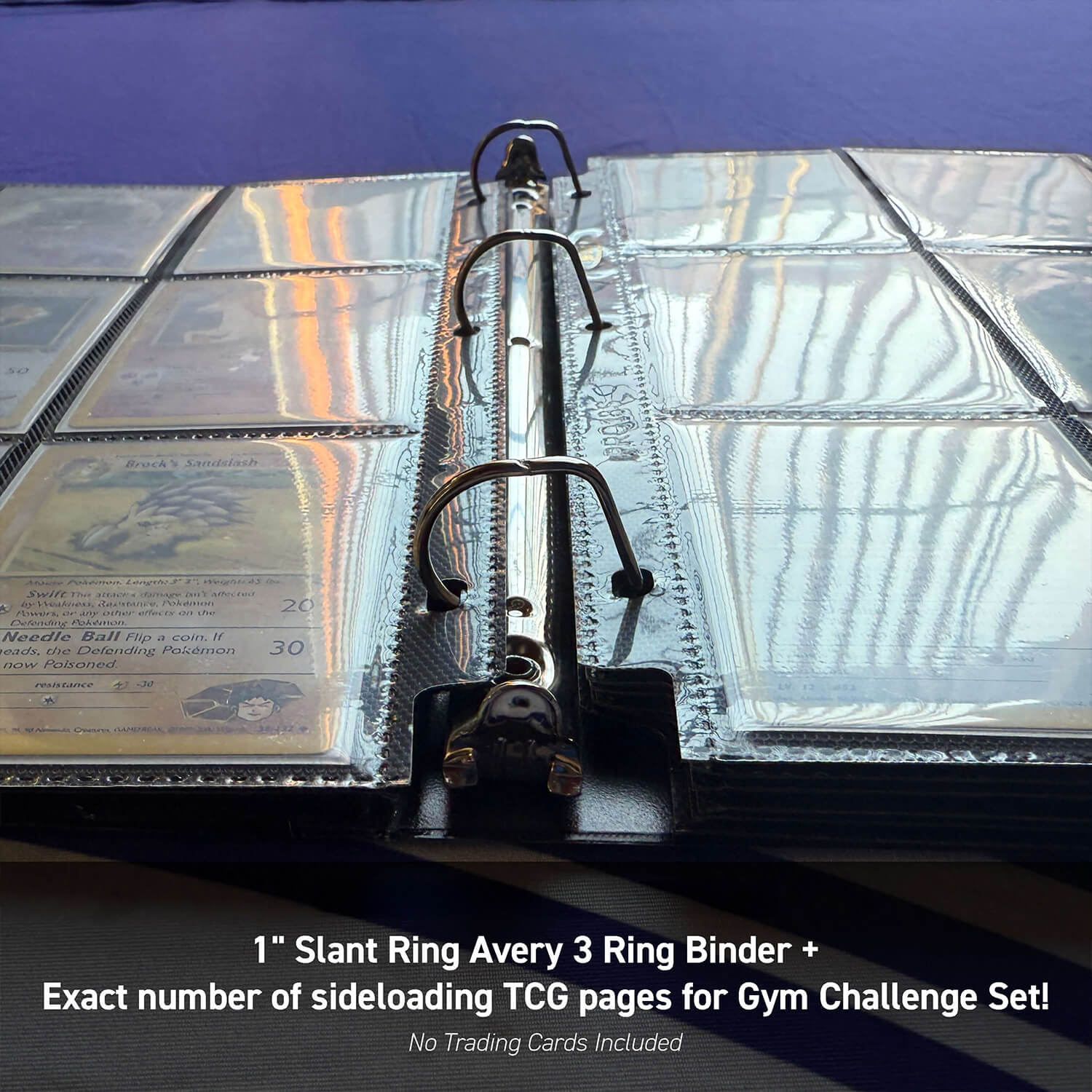 Gym Challenge Pokémon Binder Set WOTC07 - Professional Binder For Card  Collector