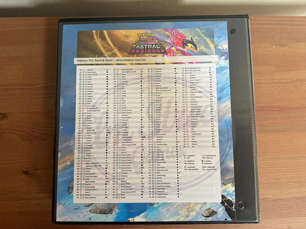Thumbnail: SWSH10 Astral Radiance Pokémon Binder Set