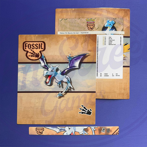Fossil Set Pokémon Binder | Vintage-Inspired Card Album