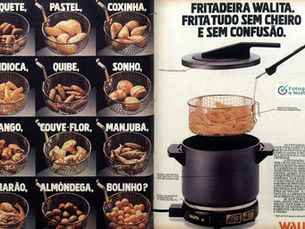 Propaganda "Fritadeira Walita", 1987, Walita, Brasil