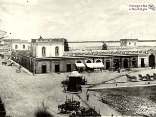 Mercado Público, Década de 1880, Porto Alegre, Rio Grande do Sul, Brasil
