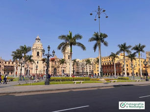 Vista da Plaza de Armas / Plaza Mayor, Lima, Peru