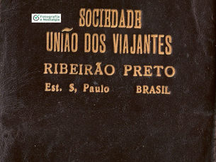 Carteira de viajante da Sociedade União dos Viajantes / SUV, Ribeirão Preto, São Paulo, Brasil