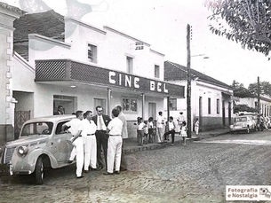Inauguração do Cine Bel, Bonfim Paulista, Ribeirão Preto, São Paulo, Brasil