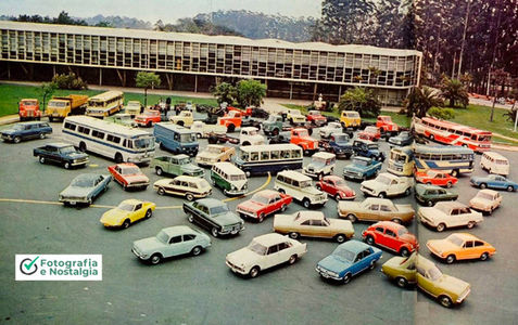 Veículos produzidos pela indústria automobilística brasileira, 1970, São Paulo, Brasil