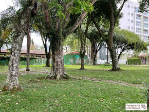 Praça da Polônia, Bairro Cristo Rei, Curitiba, Paraná, Brasil