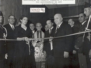 Inauguração do Palácio Comércio e Indústria / ACI, 1954, Ribeirão Preto, São Paulo, Brasil
