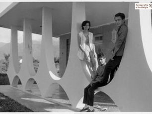 Casa Brasília, 1966, Praia Grande, São Paulo, Brasil