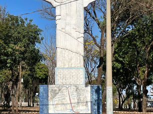 Cristo Redentor, Praça Rotatória Aristides Gomes, Serrana, São Paulo, Brasil