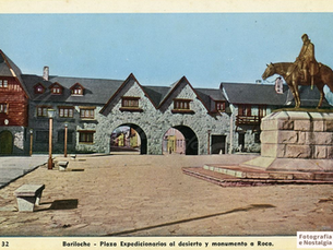 Plaza Expedicionarios al Desierto y Monumento a Roca, San Carlos de Bariloche, Argentina