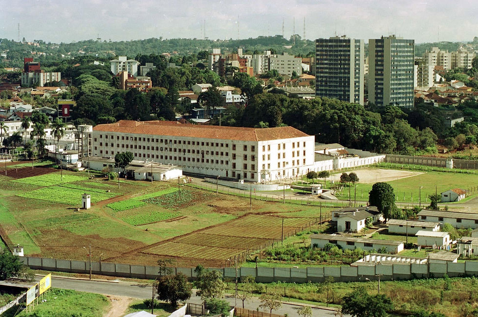 Imagens da Prisão Provisória do Ahú, Curitiba, Paraná, Brasil
