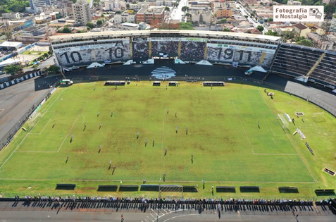 Vista aérea do Estádio Dr. Francisco de Palma Travassos, 2023, Comercial Futebol Clube, Ribeirão Preto, São Paulo, Brasil
