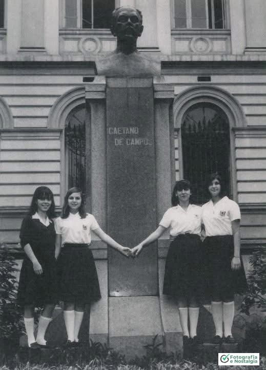 Monumento a Caetano de Campos, Escola Normal / Escola Estadual Caetano de Campos, São Paulo, Brasil