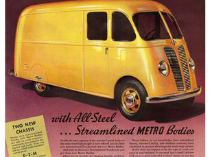 Propaganda "New International Trucks", International Harvester Company, Estados Unidos