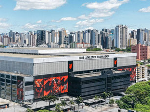 Vista parcial do Estádio Mario Celso Petraglia, 2025, Club Athletico Paranaense, Curitiba, Paraná, Brasil