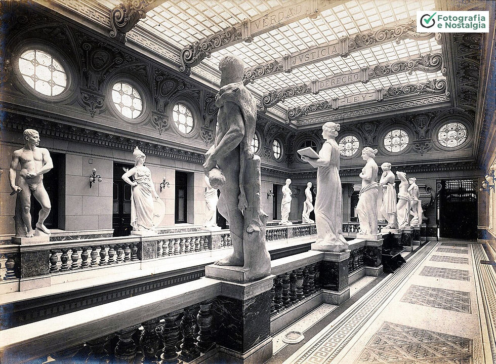 Galería del Palacio de Justicia de la Nación / Palacio de Tribunales, San Nicolás, Buenos Aires, Argentina