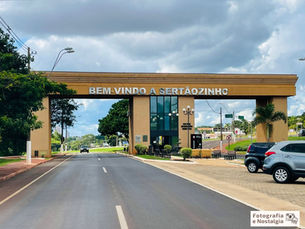 Pórtico de entrada /Posto de informações turísticas, Sertãozinho, São Paulo, Brasil