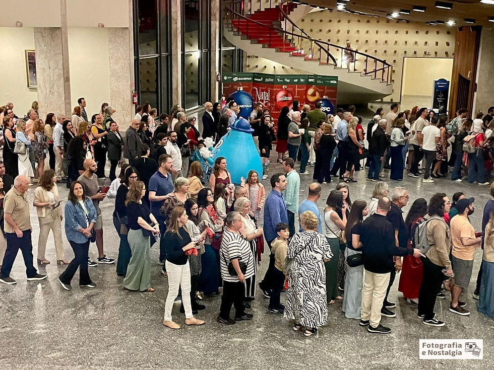 Espetáculo "Natal in Concert 2025", Teatro Guaíra, Curitiba, Paraná, Brasil