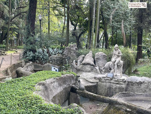 Aquário subterrâneo, Parque Jardim da Luz, São Paulo, Brasil