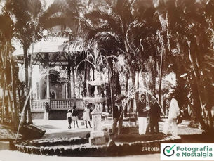 Jardim / Atual Praça Coronel Paulino Carlos, São Carlos, São Paulo, Brasil