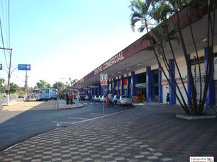 Vista do Terminal Rodoviário, Ribeirão Preto, São Paulo, Brasil