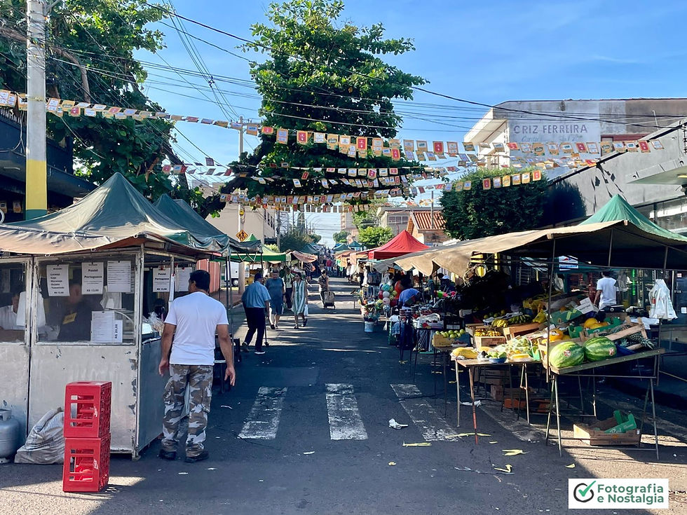 Feira livre do Jardim Paulista, Ribeirão Preto, São Paulo, Brasil