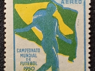 Selo "Campeonato Mundial de Futebol de 1950", Brasil