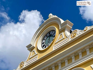 Relógio Dent, Estação Ferroviária de São Carlos, São Paulo, Brasil