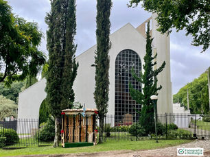Paróquia Sagrados Corações de Jesus e Maria, Praça Santa Filomena, Hugo Lange, Curitiba, Paraná, Brasil