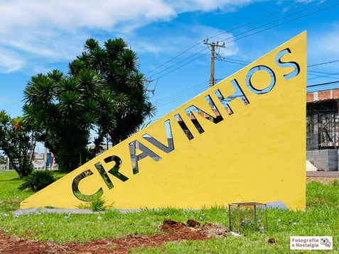 Letreiro "Cravinhos", Cravinhos, São Paulo, Brasil