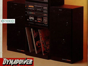 Propaganda "A tecnologia Sony fala mais alto", 1989, Sony Dynapower, Sony, Brasil