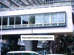 Aspecto do Edifício Bretagne, 1960, São Paulo, Brasil