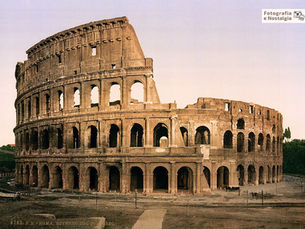 Roma Esterno del Colosseo, 1890-1900, Roma, Itália