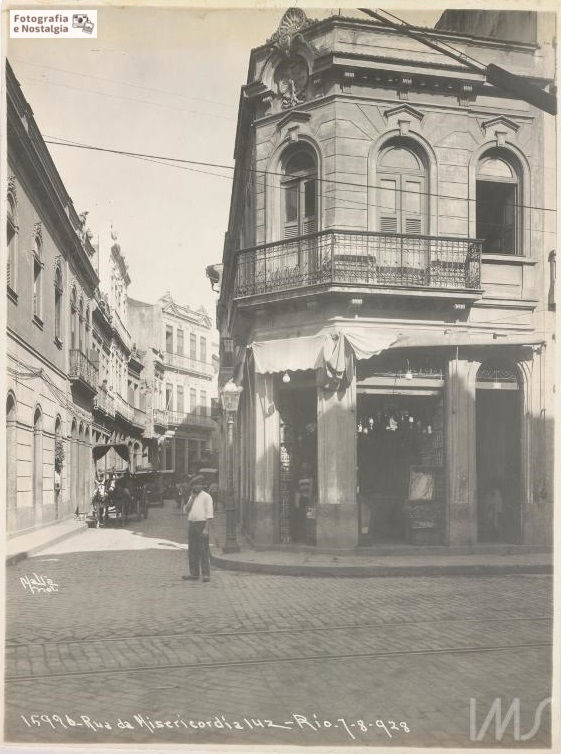Rua da Misericórdia, 1928, Rio de Janeiro, Brasil