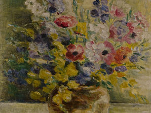 Vaso com flores (Vaso com flores) - Georgina de Albuquerque