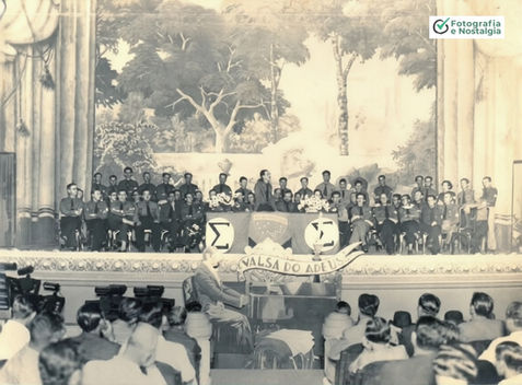 Reunião Integralista, Década de 30, Theatro Pedro II, Ribeirão Preto, São Paulo, Brasil