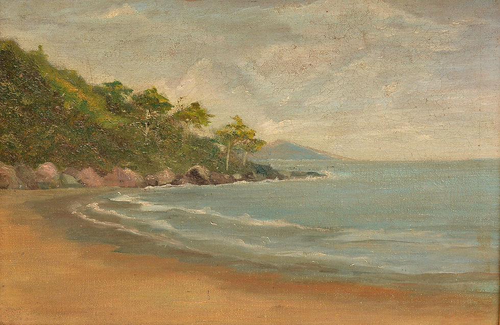 Praia de São Vicente, São Paulo, Brasil (Praia de São Vicente) - Anônimo