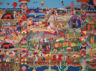 Mural "¿Y el Perú qué?" - Josué Sánchez