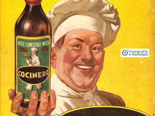 Propaganda "Usted y yo sabemos lo que es bueno!", Aceite Cocinero, Molinos Río de La Plata, Argentina