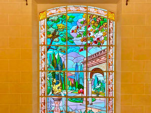 Vitral, Casa das Rosas, São Paulo, Brasil