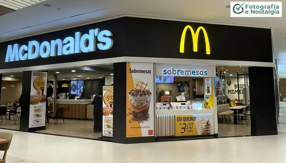 McDonald's, Ribeirão Shopping, Ribeirão Preto, São Paulo, Brasil