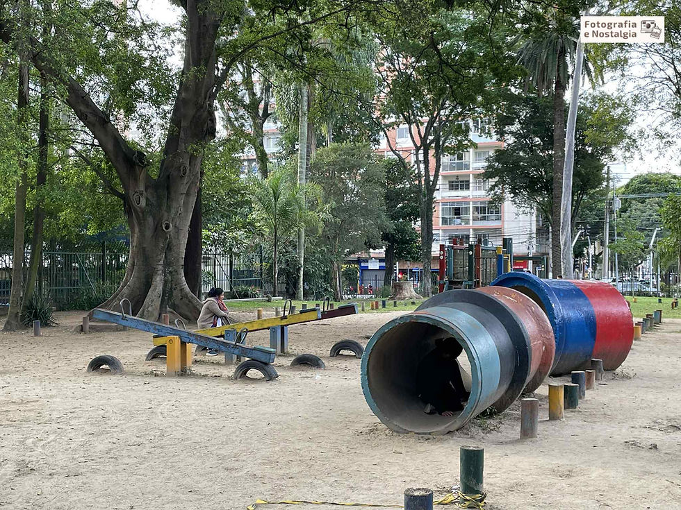 Parquinho, Parque Jardim da Luz, São Paulo, Brasil