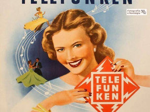 Propaganda "Radio / Television", Década de 50, Telefunken, França