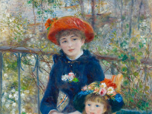 As duas irmãs (Les deux soeurs) - Pierre Auguste Renoir