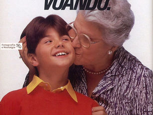 Propaganda "Alguém quer ver você, voando", 1987, Transbrasil, Brasil