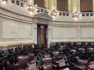 Recinto Cámara de Senadores, Congreso de la Nación Argentina, Buenos Aires, Argentina