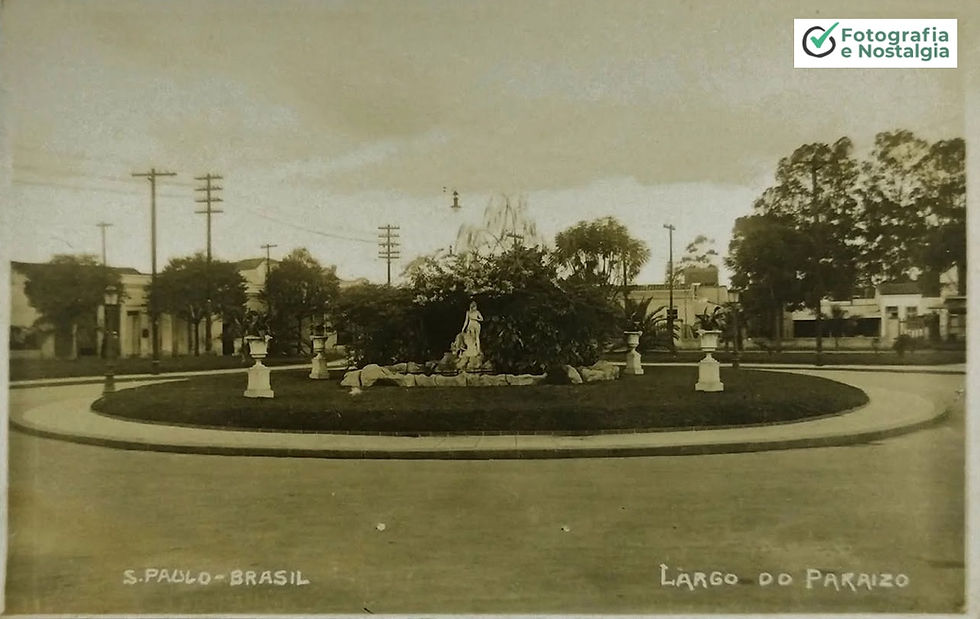 Largo do Paraíso 2 / Atual Praça Oswaldo Cruz, São Paulo, Brasil